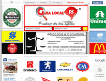 Tablet Screenshot of guialocalrs.com.br